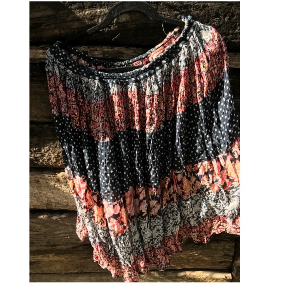 Vintage boho skirt Indian